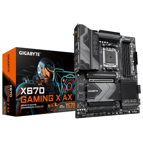 Picture of לוח Gigabyte X670 Gaming X AX AM5 PCIE 5.0 DDR5 WIFI 6E