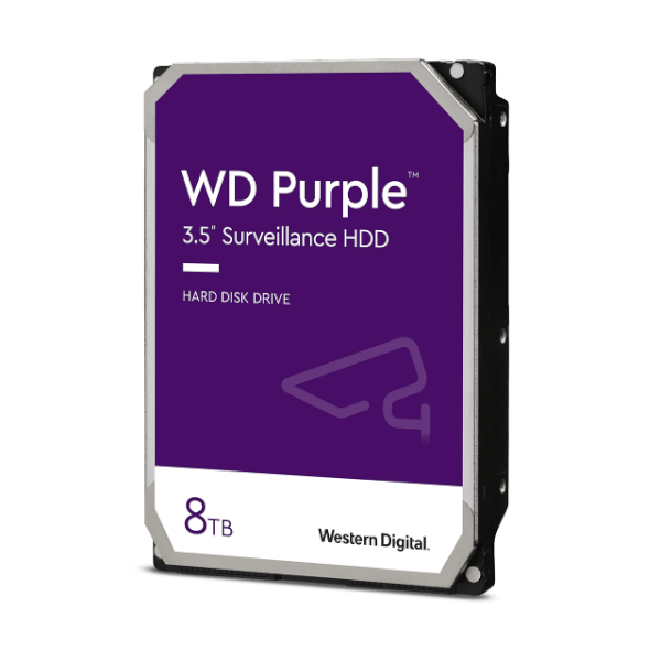 תמונה של דיסק לנייח 3.5 Western Digital 8TB Purple 7200RPM 256MB Cache