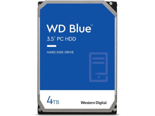 תמונה של דיסק קשיח פנימי 3.5 Western Digital Blue 4TB SATA6 Gb/s 256MB