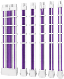 Picture of כבלים מאריכים Antec Sleeved extension Cable Kit Purple/White