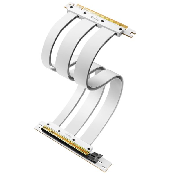 תמונה של כבל לכרטיס מסך Antec PCIE 4.0 Riser Cable White