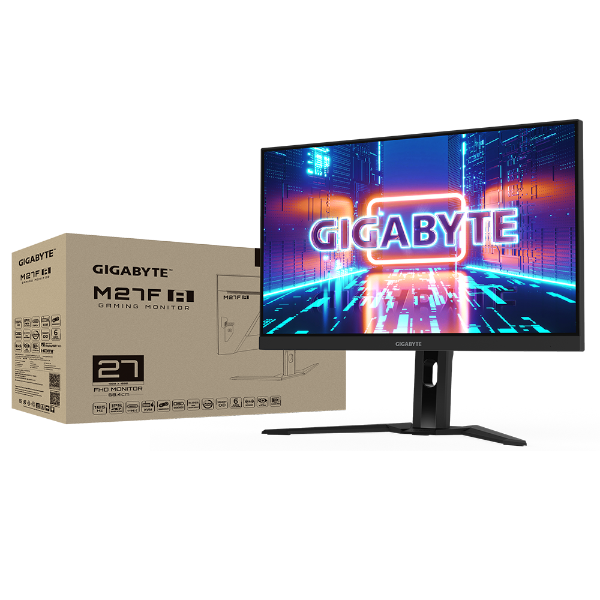 תמונה של מסך מחשב Gigabyte M27F FHD IPS 1ms 165Hz HDR Ready 8Bits usb hub