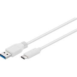 Picture of כבל USB Type C To USB3.0 M/M White Cable 1.0m
