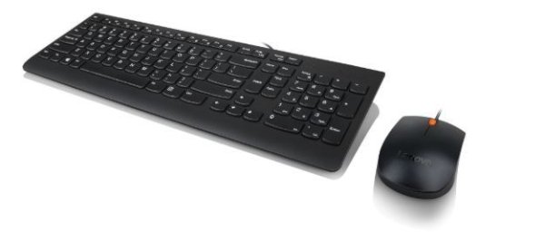 Picture of סט מקלדת ועכבר Lenovo 300 USB Combo Keyboard and Mouse EN-HEB