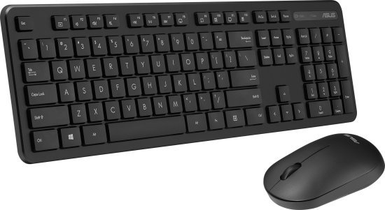 תמונה של סט אלחוטי ASUS CW100 HEBREW ENGLISH WIRELESS MOUSE And KEYBOARD