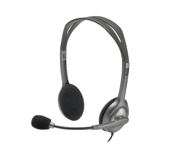 תמונה של אוזניות לוגיטק MIC + Headset H110 DUAL PL PLUG