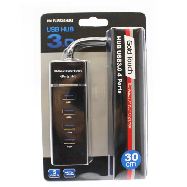 תמונה של מפצל 4 PORT USB 3.0 פסיבי