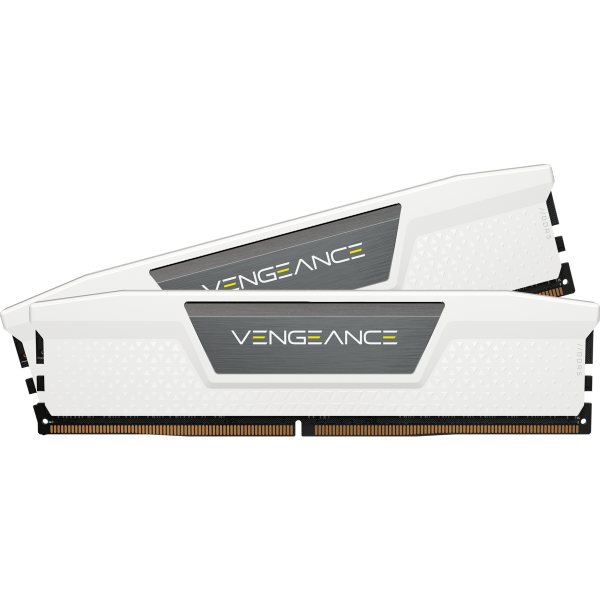 Picture of ז. לנייח CORSAIR VENGEANCE 64GB 2x32GB DDR5 5200MHz C40 White