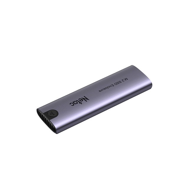 תמונה של קופסא חיצונית לדיסק Netac USB Type-C to C/A NVME/M.2 SATA HDD Cas