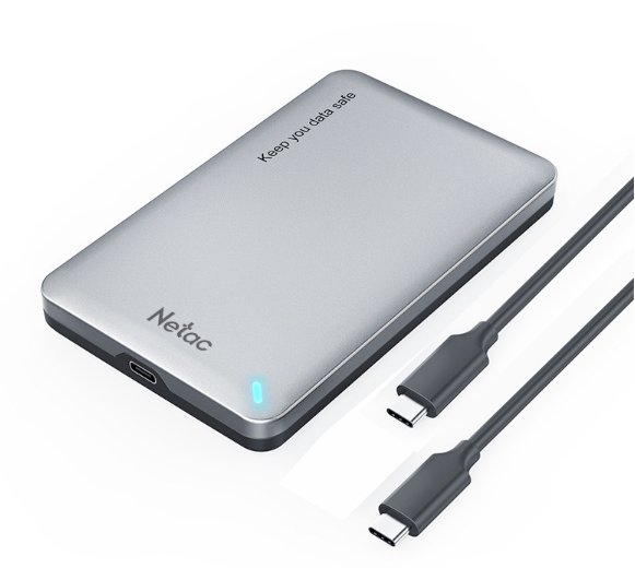 Picture of קופסא חיצונית Netac USB Type-C 2.5 Inch SATA HDD Case