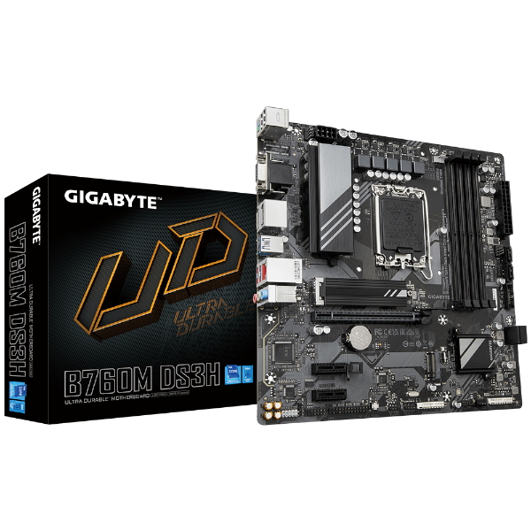 Picture of לוח Gigabyte B760M DS3H DDR5 LGA1700 MultiviewX4 Micro-Atx