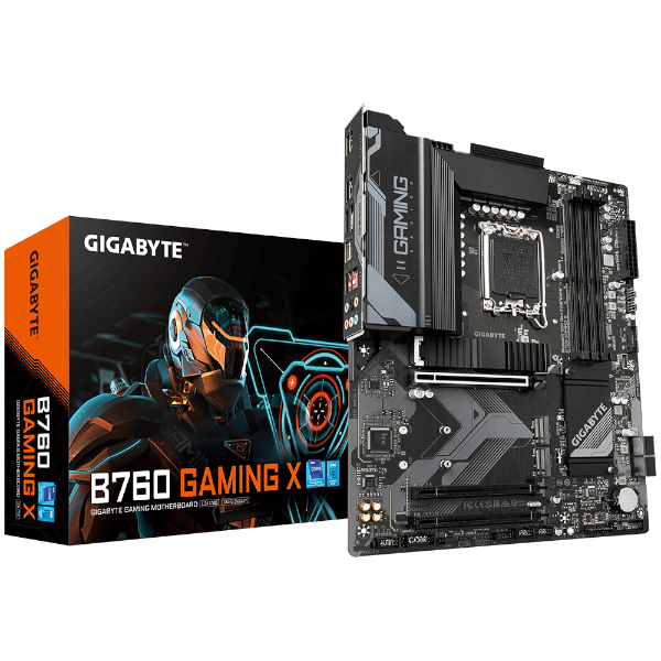 Picture of לוח למעבדי אינטל Gigabyte B760 Gaming X DDR5 ATX LGA1700