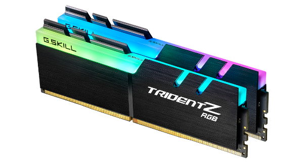 Picture of זכרון לנייח קיט G.SKILL KIT 16GB 2x8 DDR4 3000Mhz TZ RGB