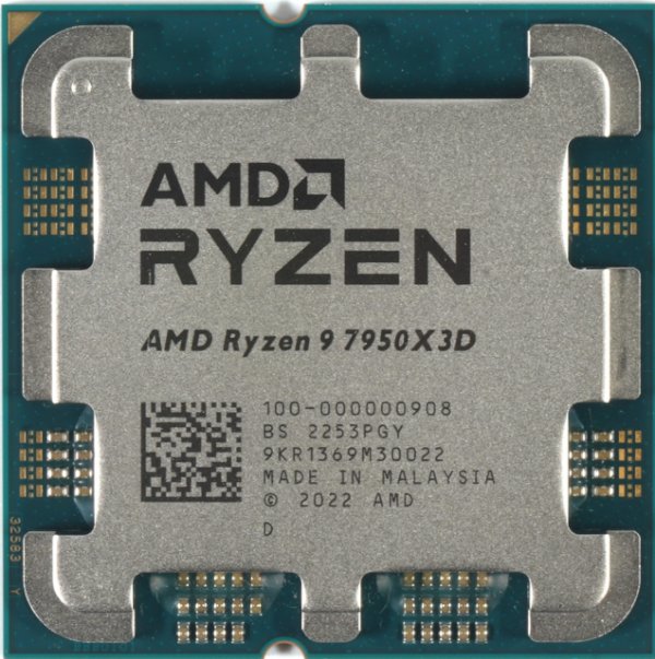 תמונה של מעבד גיימינג AMD Ryzen 9 7950X3D 5.7Ghz 16 Cores AM5