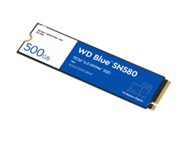 תמונה של דיסק פנימי Western Digital Blue SN580 500GB NVMe Gen4.0