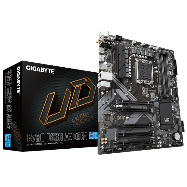 Picture of לוח Gigabyte B760 DS3H AX DDR4 1.2 ATX WIFI6 LGA1700