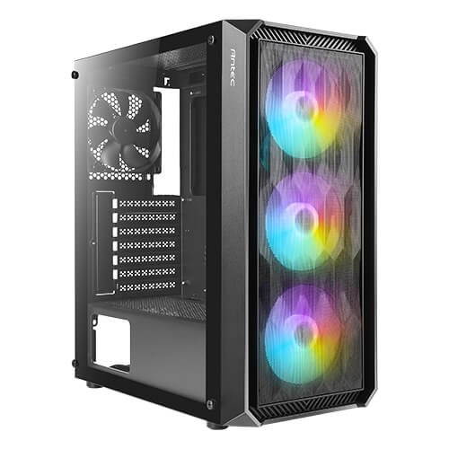 תמונה של מארז Antec NX292 Mid Tower up to E-ATX MB 3X120MM RGB SIDE GLASS