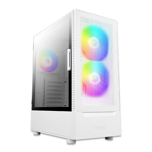 תמונה של מארז Antec NX410 V2 RGB ATX MID Tower Glass Side panel White