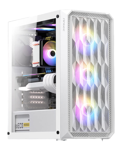 Picture of מארז Antec NX292 Mid Tower up to E-ATX MB 3X120MM RGB White