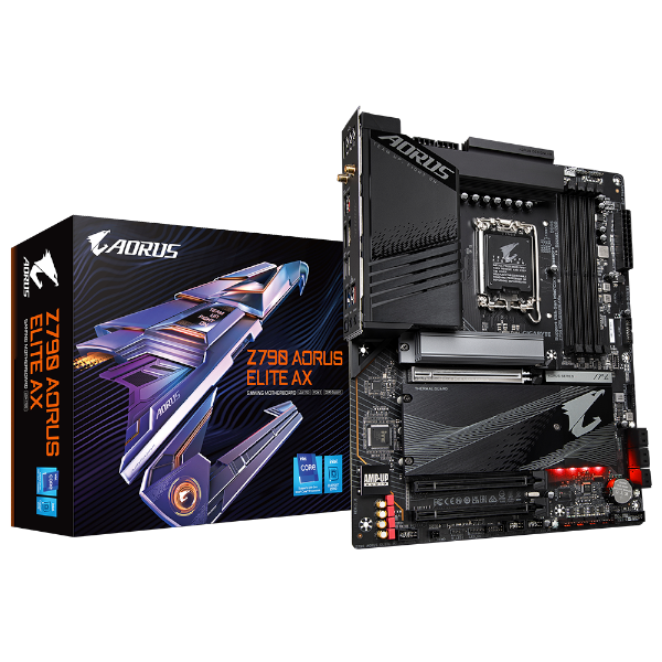 תמונה של לוח Gigabyte Z790 AORUS ELITE AX DDR5 WIFI 6E 2.5GB Lan LGA1700 R