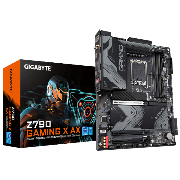 תמונה של לוח אם Gigabyte Z790 GAMING X AX DDR5 WIFI6E 2.5GB Lan ATX REV1.0