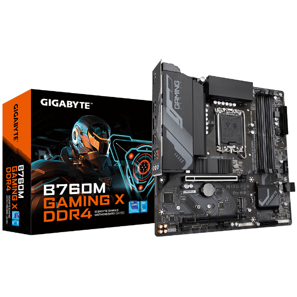 תמונה של לוח Gigabyte B760M GAMING X DDR4 Micro-ATX LGA1700