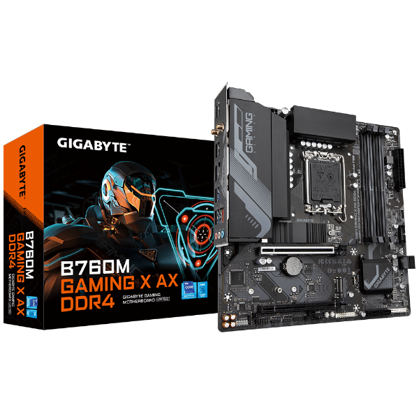 Picture of לוח Gigabyte B760M G X AX DDR4 1.1 ATX WIFI6E BT LGA1700