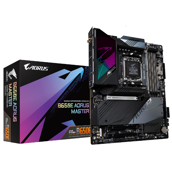 תמונה של לוח Gigabyte B650E AORUS MASTER AM5 DDR5 WIFI6E PCIE 5.0 ATX