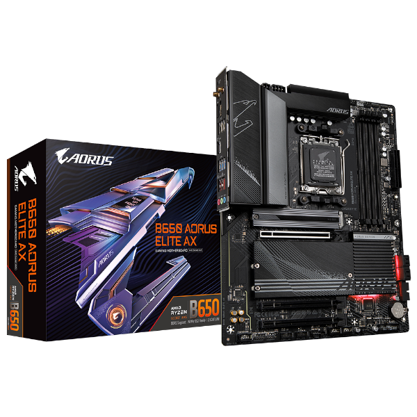 תמונה של לוח Gigabyte B650 AORUS ELITE AX WIFI AM5 DDR5 ATX