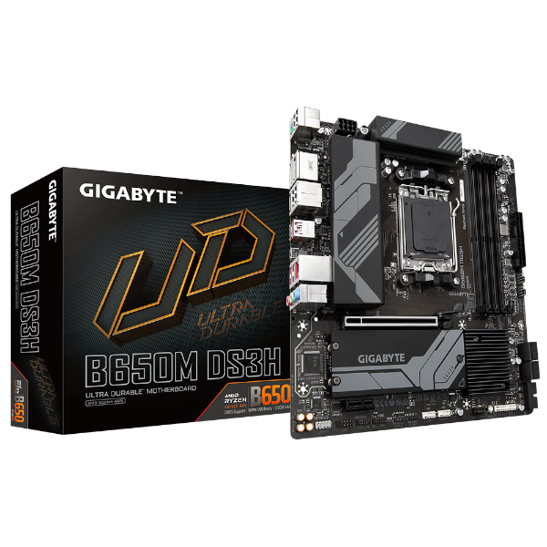 Picture of לוח Gigabyte B650M DS3H rev1.3 AM5 AMD CPU Micro-Atx DDR5