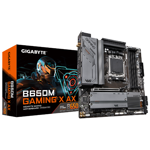 Picture of לוח Gigabyte B650M Gaming X AX 1.1 WIFI BT for AMD Zen4 AM5 DDR5