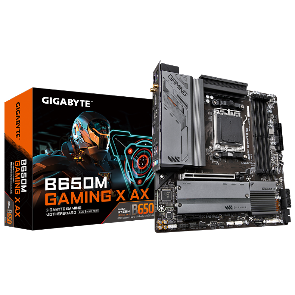 תמונה של לוח Gigabyte B650M Gaming X AX 1.1 WIFI BT for AMD Zen4 AM5 DDR5