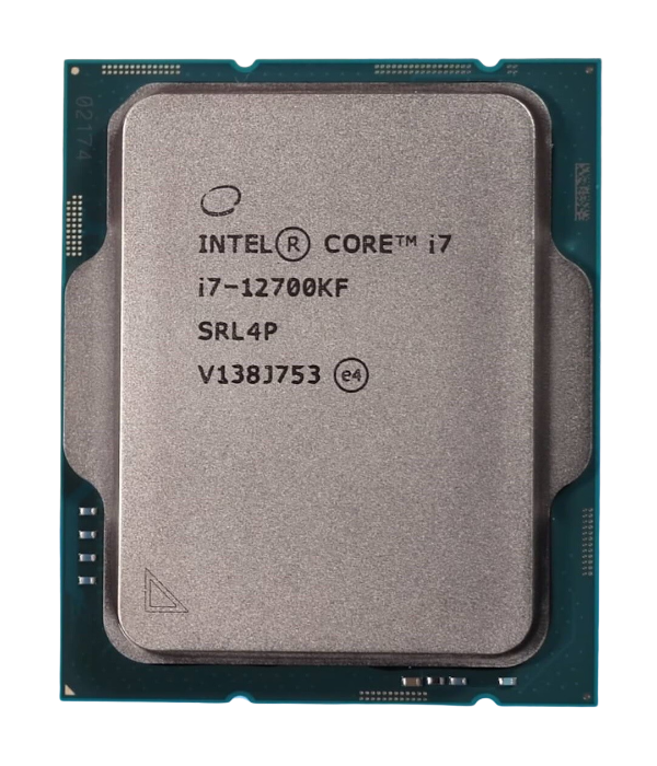 תמונה של מעבד דור 12 INTEL I7-12700KF Tray 12 Cores 5Ghz NO GPU NO FAN