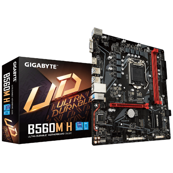 תמונה של לוח לדור 11/10 Gigabyte B560M H 1.1 Micro-Atx VGA HDMI