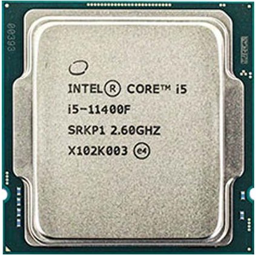 תמונה של מעבד INTEL Core i5-11400F Tray 12MB LGA1200 65W NO GPU No FAN