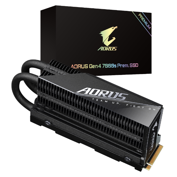 תמונה של דיסק פנימי AORUS Gen4 7000s Prem SSD Nvme 2TBup to 7000mbps