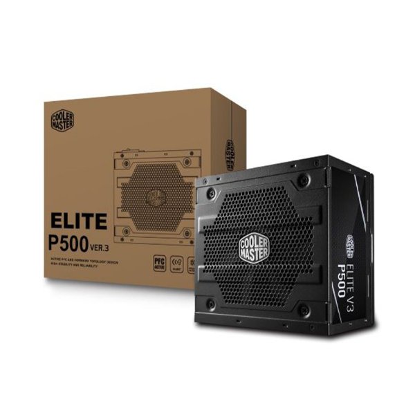 תמונה של ספק כוח Cooler Master Elite 500W V3 ATX Active PFC