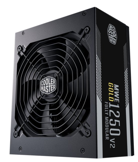 תמונה של ספק כוח Cooler Master MWE 1250W V2 80 Plus Gold Full Modular