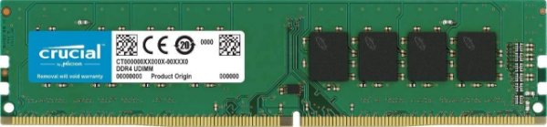 Picture of זיכרון לנייח CRUCIAL 16GB DDR4 3200 UDIMM 1.2V