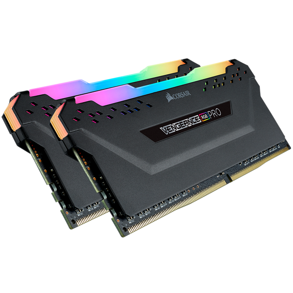 Picture of זכרון לנייח קיט Corsair 16GB Kit 2x8 DDR4 3200mhz RGB PRO