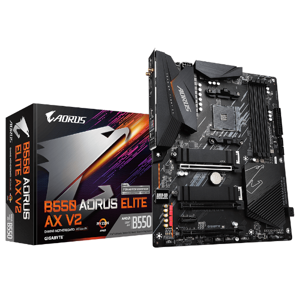 תמונה של לוח אם GIGABYTE B550 AORUS ELITE AX V2 RGB