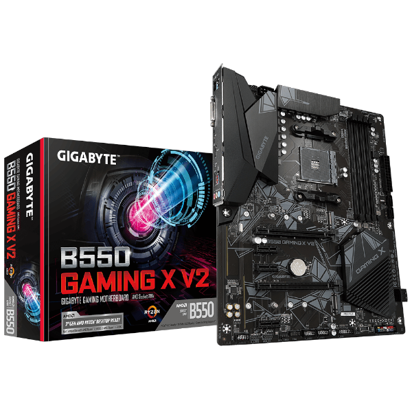 Picture of לוח אם Gigabyte B550 GAMING X V2 1.4 ATX DDR4 HDMI DVI AMD