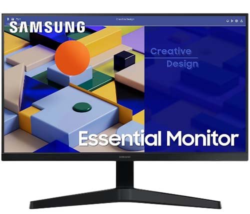 תמונה של מסך שטוח SAMSUNG S27 C310 4Ms FHD IPS 75HZ VGA HDMI FreeSync