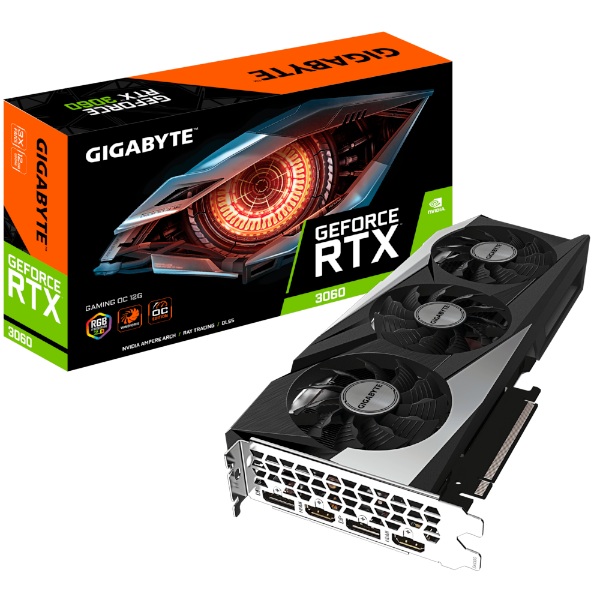 Picture of כ. מסך Gigabyte RTX3060 Gaming OC 12GD 2.0 PCIE4.0 LHR