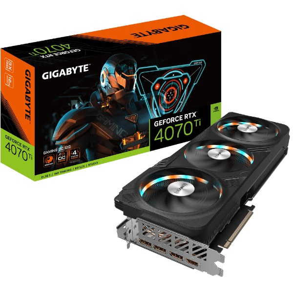 תמונה של כרטיס מסך Gigabyte RTX 4070 Ti Gaming OC 12GB