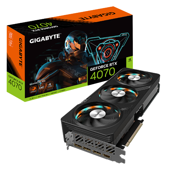 תמונה של כרטיס מסך Gigabyte RTX 4070 Gaming OC V2 12 GB 192Bit