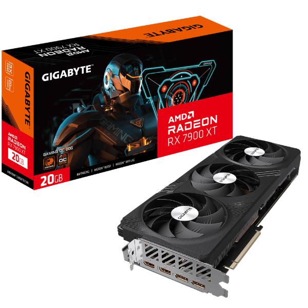 תמונה של כרטיס מסך Gigabyte AMD RADEON RX 7900 XT GAMING OC 20GB