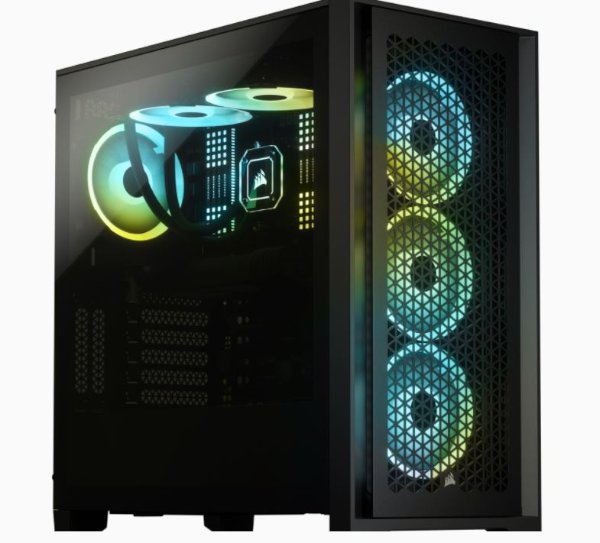 תמונה של מארז CORSAIR 4000D AIRFLOW Tempered Glass Mid Tower ATX BLACK