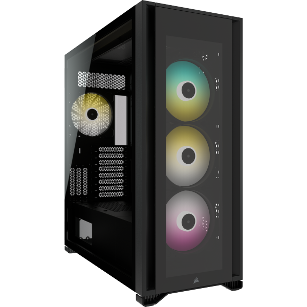 תמונה של מארז CORSAIR iCUE 7000X RGB Tempered Glass Full-Tower ATX BLACK