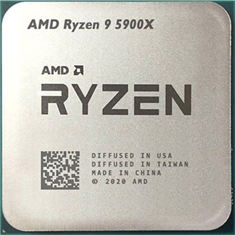 Picture of מעבד AMD Ryzen R9 5900X TRAY Cores 12 Threads 24 Up to 4.8Ghz